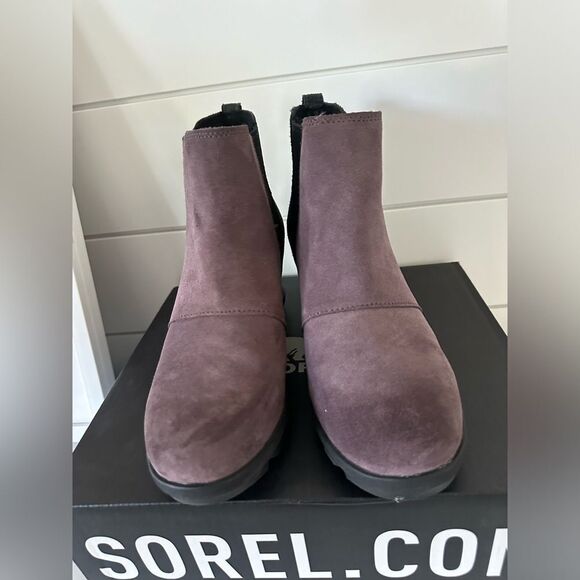Purple Sorel Joan of Arctic Wedge Boots - Picture 5 of 10